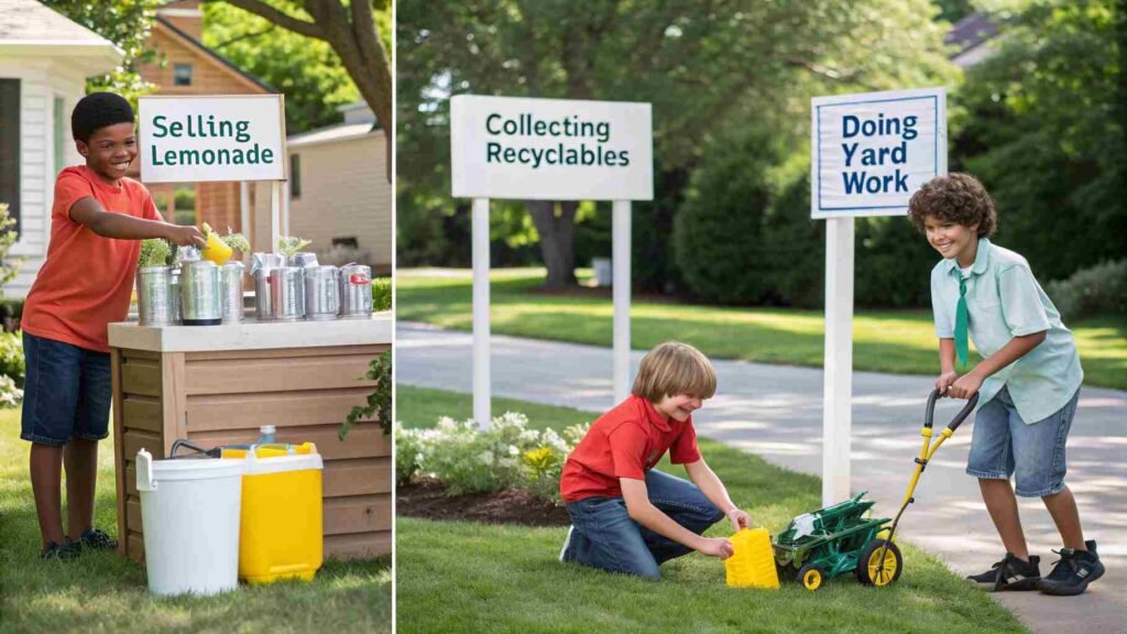 Primary Income Sources for Outdoor Boys