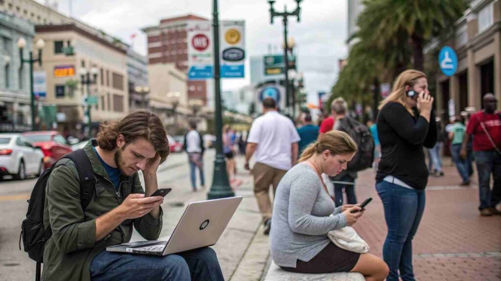 Jacksonville Public Wi-Fi & Mobile Network Issues