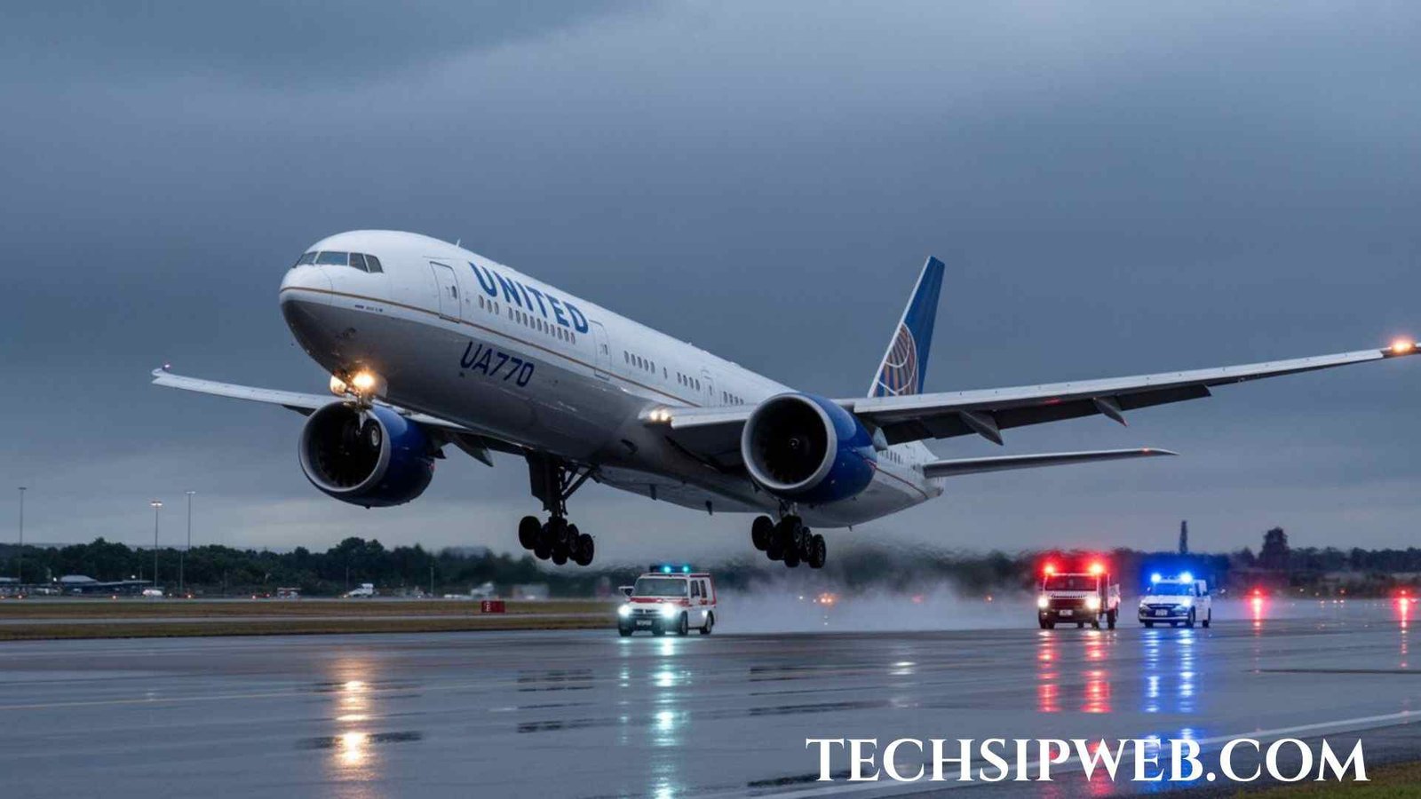 United Airlines Flight UA770 Emergency Diversion