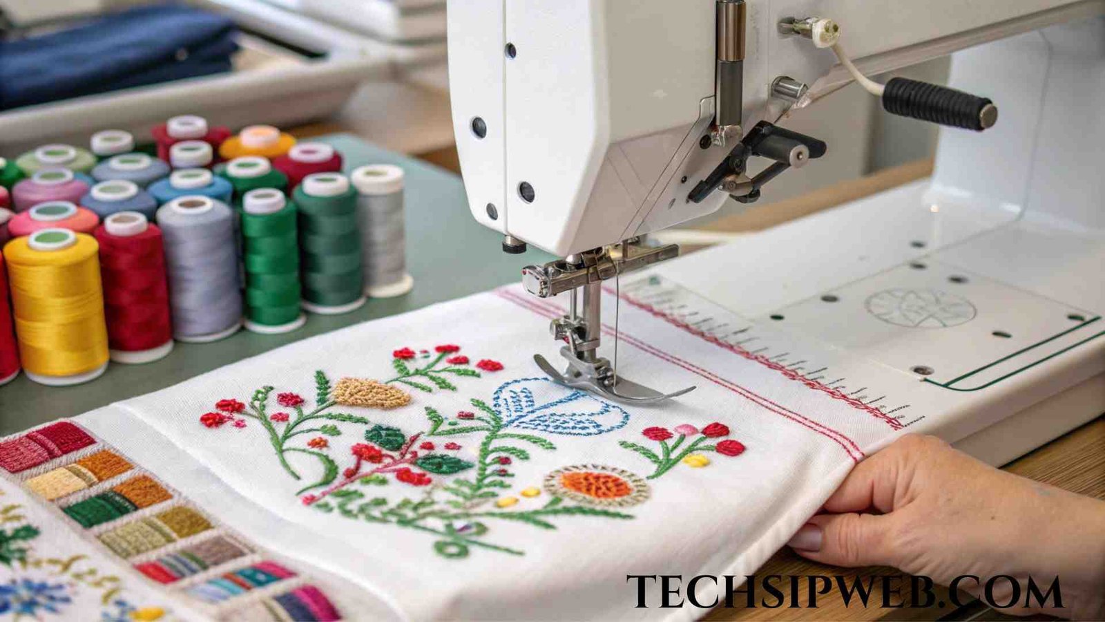 can you embroider with a sewing machine